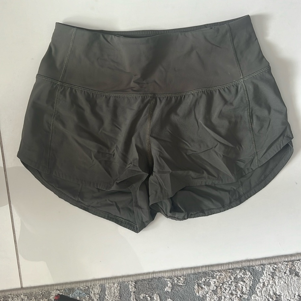 Lululemon speed up high- rise lined short